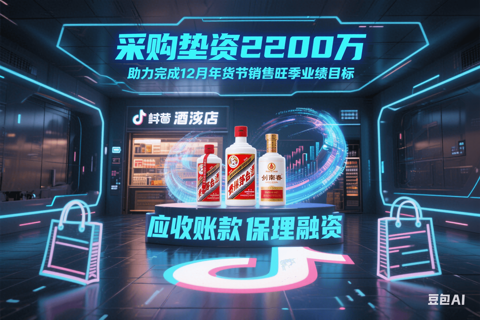 抖音酒水小店